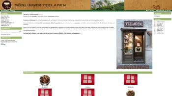 Website Screenshot: Mödlinger Teeladen - Mödlinger Teeladen - Tee online bestellen - Date: 2023-06-15 16:02:34