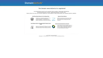 Website Screenshot: Tel2Net Sprach, Daten, Lösungen - Domain www.tel2net.at is registered by Domaintechnik® - Date: 2023-06-15 16:02:34