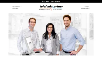 Website Screenshot: telefunk Ortner GmbH - Telefunk Ortner - Kommunikation für Ihr Business - Date: 2023-06-26 10:23:05