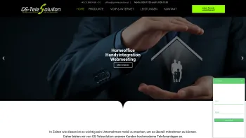 Website Screenshot: --- TELESOLUTION --- - GS-Telesolution Telefonsysteme, Cloud und Homeoffice - Telefonanlagen in Wien - Date: 2023-06-26 10:23:05