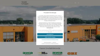 Website Screenshot: ÖBAU Teubl - Teubl-Gruppe - Date: 2023-06-26 10:23:07