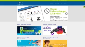Website Screenshot: TFK-Handelsgesellschaft m.b.H. TFK Austria Ihr Partner für Telekommunikation - TFK Austria - Homepage - Date: 2023-06-26 10:23:07