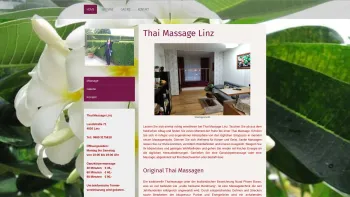 Website Screenshot: Thai Massage Linz - Thai Massage Linz, Traditionelle Massagen - Massage - Date: 2023-06-14 10:37:27