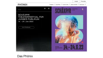 Website Screenshot: www.site des theater phoenix linz - Theater Phönix - Date: 2023-06-26 10:23:10