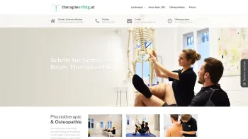 Website Screenshot: Physiotherapie Anna Auer - Therapieerfolg - therapieerfolg.at - Date: 2023-06-26 10:26:49