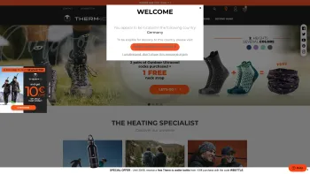 Website Screenshot: Therm-ic Products GmbH NFG & CO KG - Therm-ic socks, insoles, heating gloves for winter - Date: 2023-06-14 10:38:21