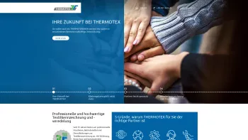 Website Screenshot: Thermo-Tex Nagel GmbH Der innovative Partner f Textilkennzeichnung u ThermoTex Offenburg - Startseite » THERMOTEX NAGEL GmbH - Date: 2023-06-15 16:02:34