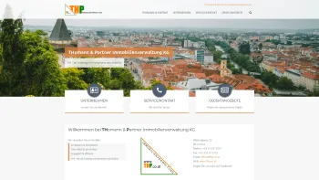 Website Screenshot: Thomann & Partner Immobilienverwaltung KEG - THomann & Partner Immobilienverwaltung KG - Date: 2023-06-26 10:23:13