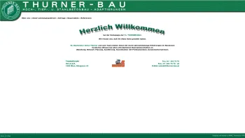 Website Screenshot: Thurner-Bau - Thurner-Bau - Date: 2023-06-26 10:23:13