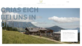 Website Screenshot: Alois der Tiergartenalm! - Tiergarten Alm - Eure Location zum Entspannen, Feiern und Genießen - Date: 2023-06-26 10:23:16