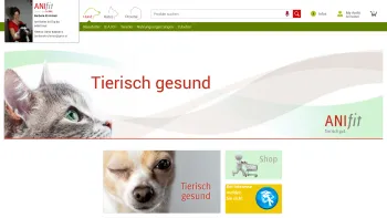 Website Screenshot: Tiernahrung Kirchmair - www.tierischguat.com | Hundefutter & Katzenfutter von Anifit - Date: 2023-06-26 10:23:16