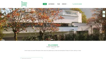 Website Screenshot: Tierklinik Imst - Ihre Tierklinik in Imst in Tirol - Date: 2023-06-14 10:37:29