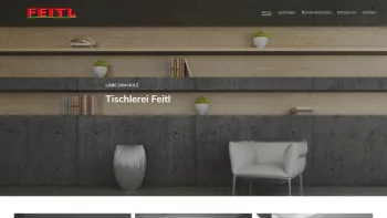Website Screenshot: Tischlerei Feitl - Liebe zum Holz - Ihre Tischlerei Feitl aus Jennersdorf - Date: 2023-06-26 10:23:22