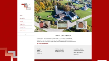Website Screenshot: Reindl Index of - Tischlerei Reindl – Stiegenbau, Möbelhandel, Sonderanfertigung - Date: 2023-06-26 10:23:25