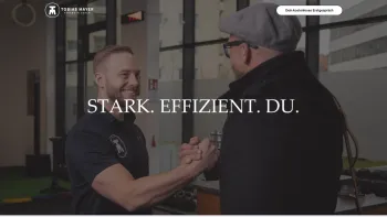 Website Screenshot: Tobias Mayer Strength Coach - Tobias Mayer Strength Coach – Personal Trainer Graz - Date: 2023-06-26 10:26:49