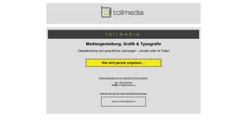 Website Screenshot: tollmedia Mag. Georg Toll - tollmedia | Home - Date: 2023-06-26 10:23:28