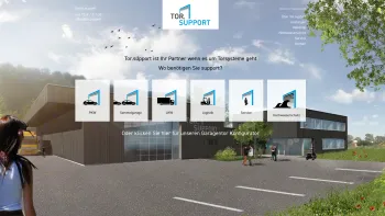 Website Screenshot: Tor.support GmbH - Startseite - Garagen und Industrietore. Verkauf, Wartung und Service - Tor.support GmbH< - Date: 2023-06-14 10:45:49