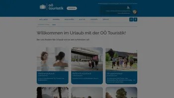 Website Screenshot: Oberösterreich Touristik GmbH - touristik.at | OÖ Touristik - Date: 2023-06-26 10:23:33