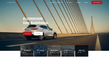 Website Screenshot: Toyota Manfred Ellensohn GesmbH - ELLENSOHN - Das Autohaus - Date: 2023-06-26 10:23:33