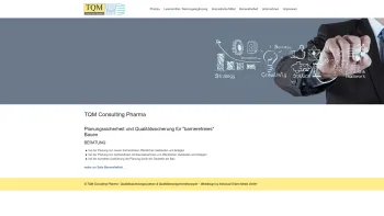 Website Screenshot: TQM Consulting Pharma - TQM: Startseite - Date: 2023-06-14 10:45:52