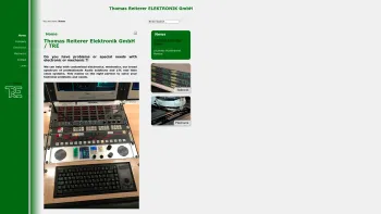 Website Screenshot: Thomas Reiterer Elektronik GmbH - Thomas Reiterer ELEKTRONIK GmbH - Home - Date: 2023-06-26 10:23:33