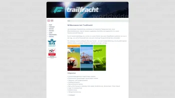 Website Screenshot: Trailfracht Internationale Spedition Gesellschaft mbH. - Trailfracht - Date: 2023-06-26 10:23:34