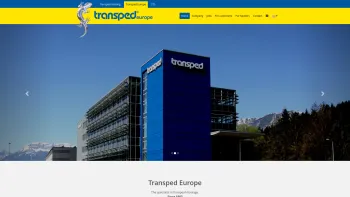Website Screenshot: Transped International Charterservice Transport - Index - Date: 2023-06-26 10:23:36