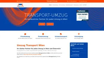 Website Screenshot: Transport-Umzug - Umzug Transport Wien - Umzug Umzugsservice in Wien günstig - Date: 2023-06-26 10:26:47