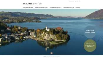 Website Screenshot: Landhotel Die Traunseehotels - Hotels Salzkammergut - Traunseehotels - Date: 2023-06-26 10:23:39
