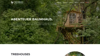 Website Screenshot: Treehouses - Treehouses | Baumhaus, Baumhausmacher, Baumhausprofis | - Date: 2023-06-26 10:23:39