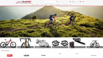 Website Screenshot: TRIASPORT das Rad nach Maß Michael Springer - Triasport - Dein Fahrrad Shop | Triasport.at - Date: 2023-06-26 10:23:41
