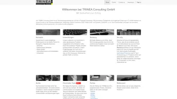 Website Screenshot: TRINEA Consulting GmbH - Homepage |www.trinea.biz - Date: 2023-06-26 10:23:42