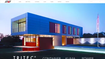 Website Screenshot: TRITEC EBNER CONTAINERSYSTEME AUSTRIA CONTAINERBAU - Sondercontainer, Technikcontainer, Containeranlagen, Bürocontainer, Wohncontainer von Tritec - Date: 2023-06-26 10:23:42