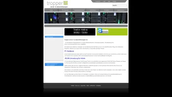 Website Screenshot: EDV Tropper - EDV-Tropper Saalfelden - Serveradministration, Netzwerktechnik, PC-Service - Date: 2023-06-14 10:45:54