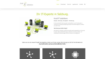 Website Screenshot: trust Computerservice | Martin Kriechhammer - Home - Trust IT solutions - Date: 2023-06-14 10:45:54