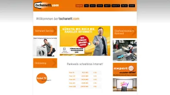 Website Screenshot: Tschanett GmbH & CoKG - Startseite - Tschanett - Date: 2023-06-14 10:45:54