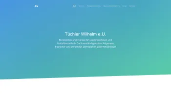 Website Screenshot: Tüchler Wilhelm e.U. - Sachverständiger - Date: 2023-06-15 16:02:34