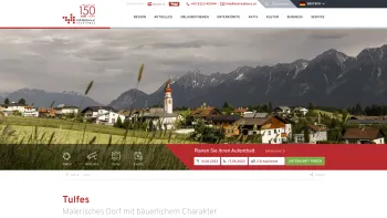 Website Screenshot: Kössler Feriendorf Tulfes - Tulfes - Date: 2023-06-26 10:23:44