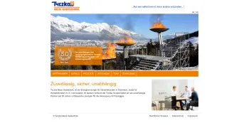Website Screenshot: Flüssiggas von Tyczka die umweltfreundliche Energieform für Kostenbewußte - Tyczka Neue Gastechnik - Date: 2023-06-26 10:23:48