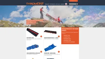 Website Screenshot: Tyromont Beteiligungs GmbH Co index - Home TYROMONT Alpin Technik GmbH - Date: 2023-06-26 10:23:48