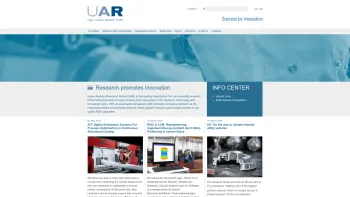 Website Screenshot: Upper Austrian Research UAR - Home - Upper Austrian Research GmbH // EN - Date: 2023-06-14 10:45:54