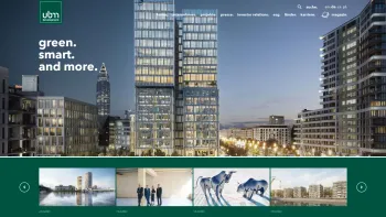 Website Screenshot: UBM Realitätenentwicklung Aktiengesellschaft - UBM Corporate - Date: 2023-06-26 10:23:51