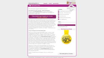 Website Screenshot: Übersiedlung-Wien - Übersiedlung Wien - Angebote von Übersiedlungsfirma kostenlos! - Date: 2023-06-26 10:23:51