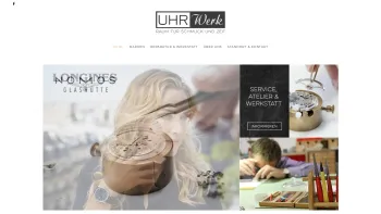 Website Screenshot: UHR-Werk Uhrmachermeister in Wien - Ihr Uhrmachermeister und Juwelier in der Josefstadt ⌚? 1080 Wien - Date: 2023-06-26 10:23:51