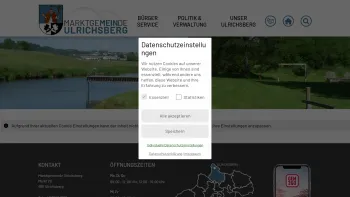 Website Screenshot: Gemeinde Ulrichsberg - Ulrichsberg - GEM2GO WEB - Zentrum - Date: 2023-06-26 10:23:51