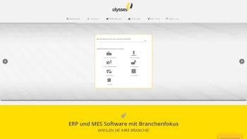 Website Screenshot: host Software Entwicklungs & Consulting GmbH - Ulysses ERP & MES Software aus Österreich | Die KMU Branchenlösung - Date: 2023-06-26 10:23:54
