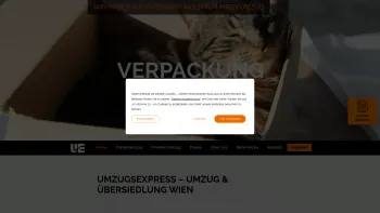 Website Screenshot: Umzugsexpress Miroslav Velikov e.U - Umzug & Übersiedlungen mit UmzugsExpress Wien: zuverlässige Möbelpacker und Möbeltransport - Date: 2023-06-26 10:23:54