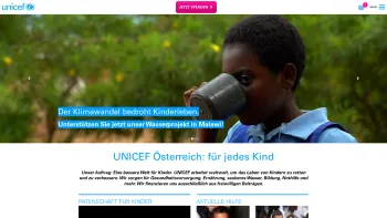 Website Screenshot: UNICEF-Kinderhilfswerk d Vereinten Nationen bei UNICEF Austria - UNICEF Österreich - Für jedes Kind - Date: 2023-06-26 10:23:54