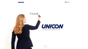 Website Screenshot: UNICON Management BeratungsgesmbH - Unternehmensberatung, Coaching & Seminare | UNICON - Date: 2023-06-26 10:23:54