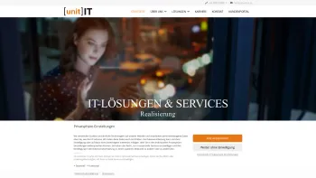 Website Screenshot: unit-IT Dienstleistungs GmbH & Co KG - unit-IT – SAP – IT Operations & Infrastructure – Mobile Solutions - Date: 2023-06-26 10:23:54